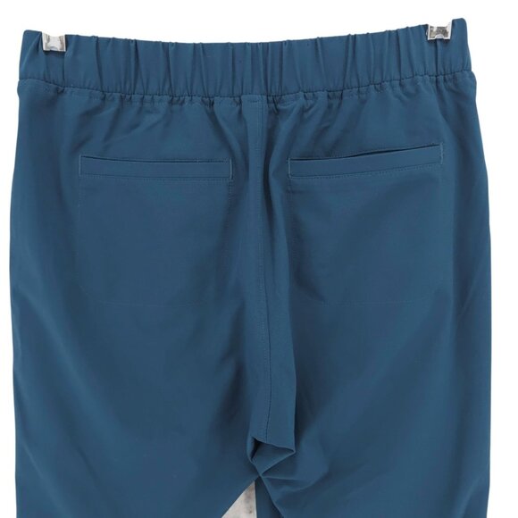ATHLETA Aspire Ankle Pant Constellation Blue Cinch Lightweight EUC Size 0 - Picture 4 of 8
